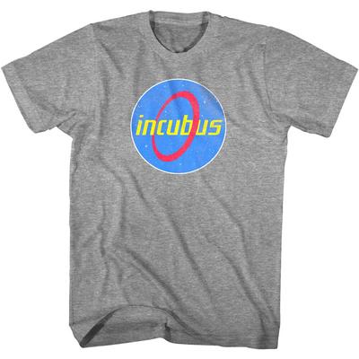 Maglietta da Uomo Logo Spaziale Incubus Stelle Cielo Alt Rock Band Funk Metal Concerto Tour