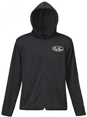 EVERGREEN EG Dry Zip Type A Size 3L Black Hoodie, (EG Logo), (XXL),