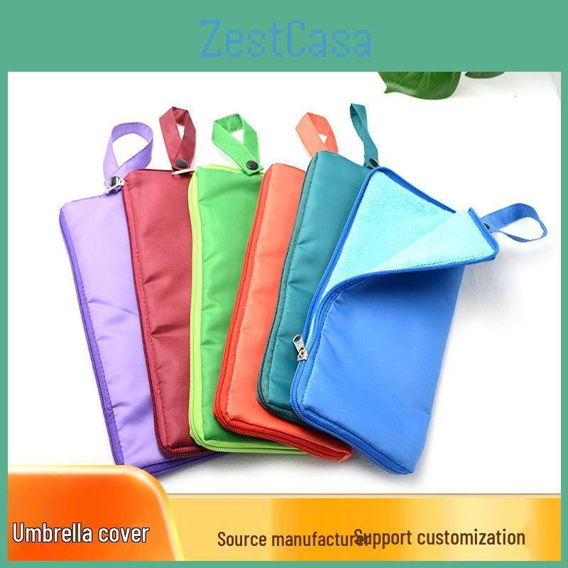 Waterproof Cover Umbrella Bag Portable With Moisture Absorption