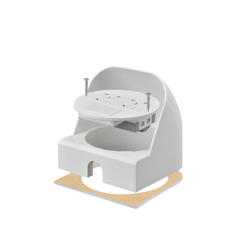 Doppelsteckdose für den Außenbereich mit wasserdichter Abdeckung und Schalter für Badezimmer und smarte Toiletten.