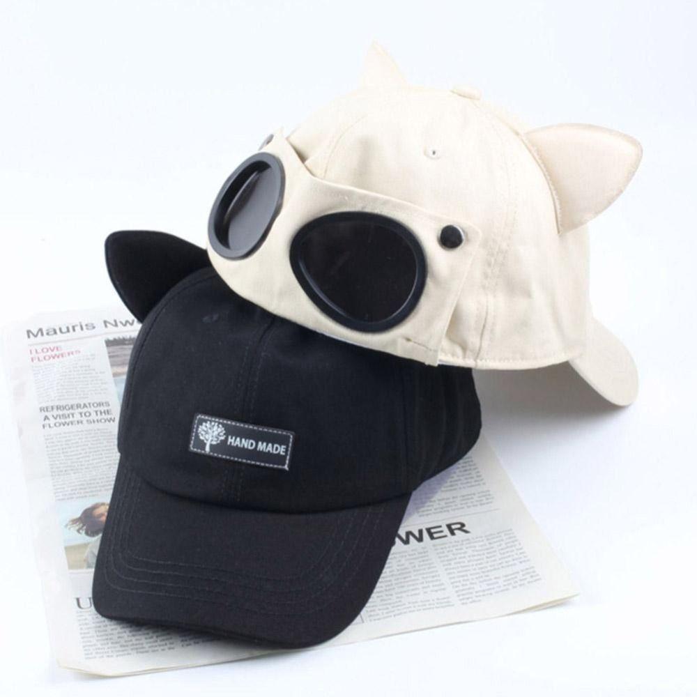 Quick Dry Sunscreen Hats With Sunglasses Design Golf Dad Hat Hip Hop Snapback Caps Men Women