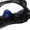 Scuba Diving Goggles Tempered Glass Anti Fog Nose Valve Lightweight Single Lens Snorkeling Goggles for Swimming Water Sports