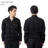 Levi's 72334 The Trucker Jacket men's denim jacket black denim (JP, Alphabet, L)