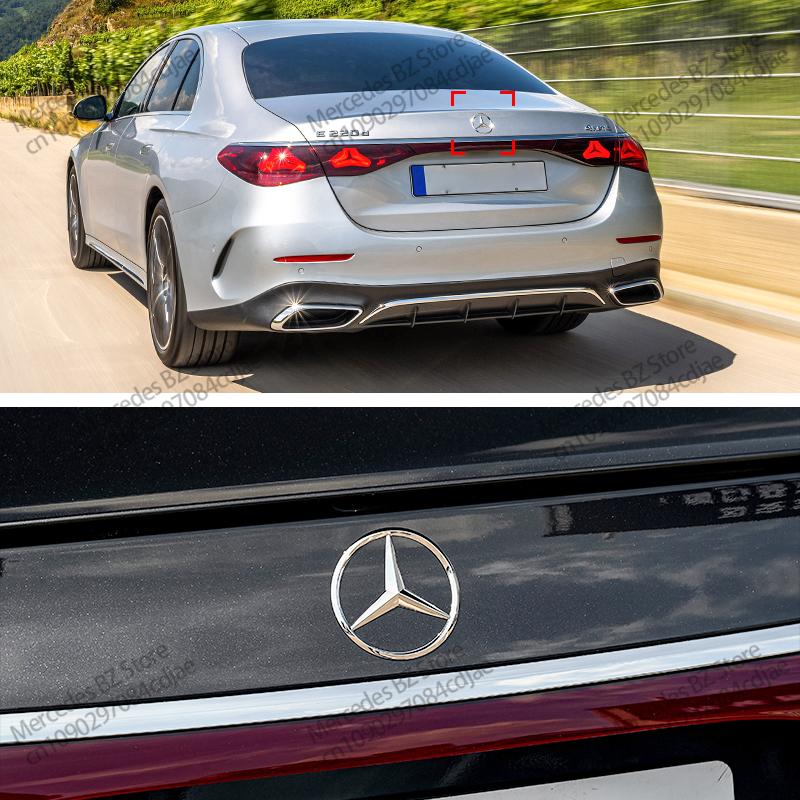 2026 3D ABS Rear Star Logo Car Trunk Emblem For Mercedes Benz W203 W204 W205 W212 W213 X253 X156 W166 W167 W176 W177 W223 W117