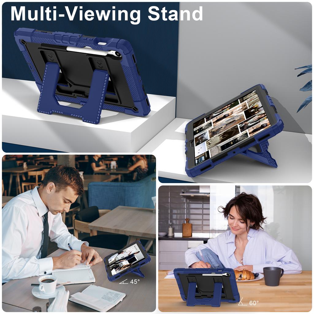 Stand Case for Samsung Tab S10 Lite S9 FE Tab A11 A9 Plus A9+ A11+ Tablet Case Heavy Duty Thick Shockproof Hard Cover