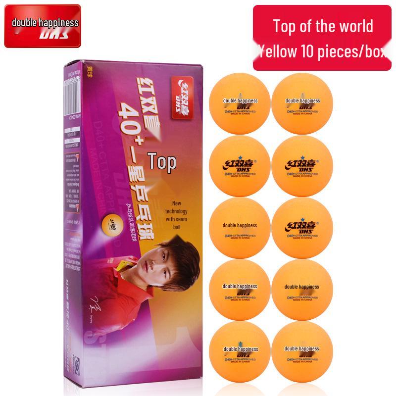 

Red Double Happiness Professional Indoor Table Tennis Balls - Children s High Elasticity Three-Star & One-Star for Training and Competition