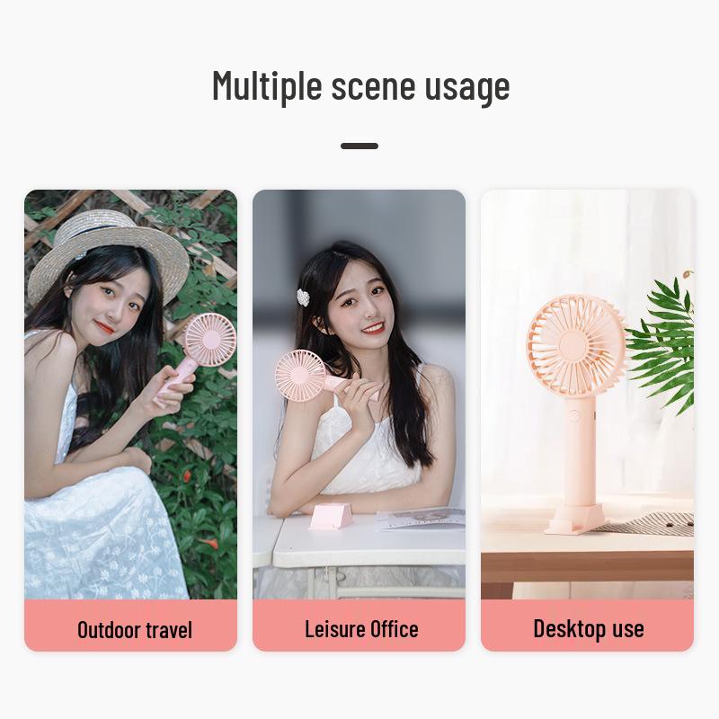 Portable USB Rechargeable Silent Mini Fan