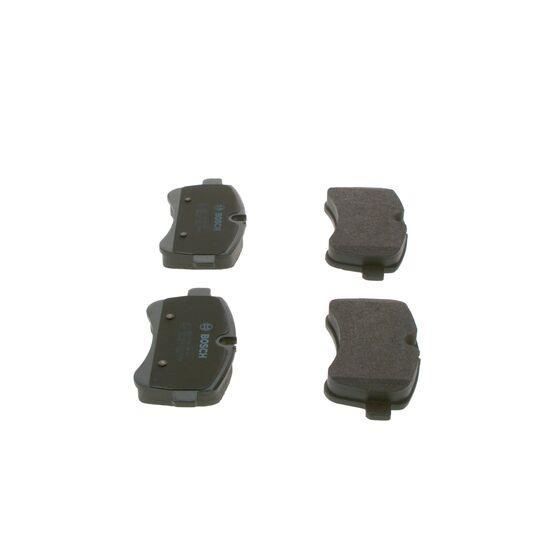 BOSCH Jeu plaquettes 0986494460