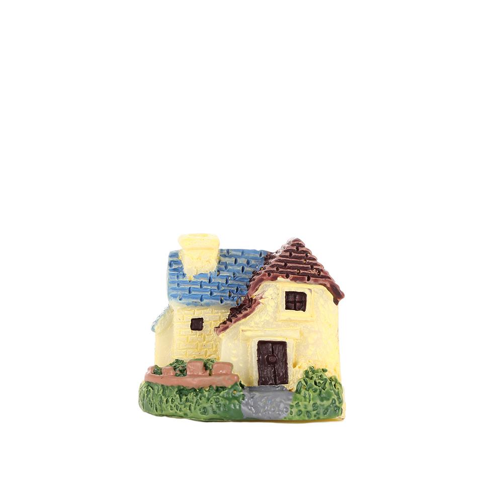 Mini Castle Small House Fairy Garden Miniatures Terrarium Figurines DIY Crafts Figure Moss Ornament Micro Landscape Decor