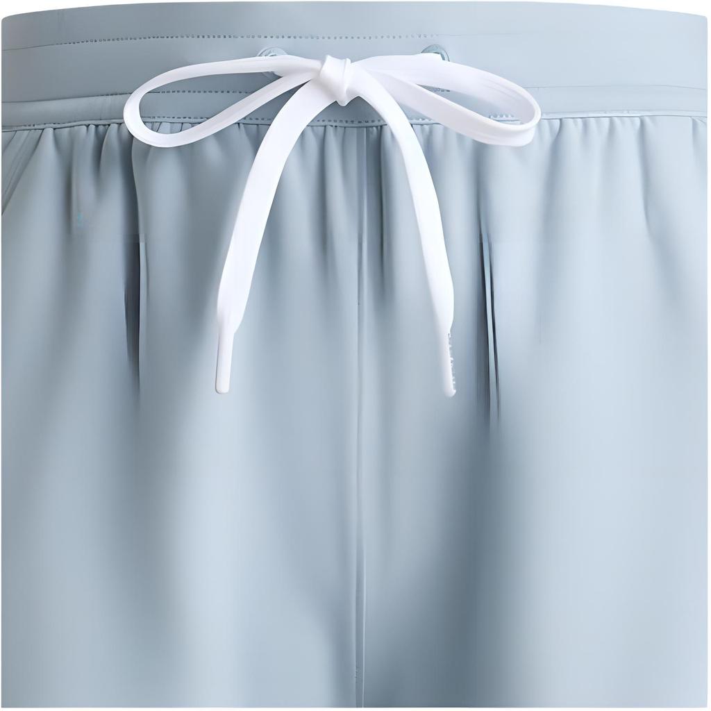 Under Armour Ss25 Her Knitted Casual Comfortable Versatile Lace-Up Sports Shorts Women shorts Sky-Blue 6005992-465