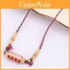Vintage Graffiti Letter Necklace With Copper Metal Pendant For Women