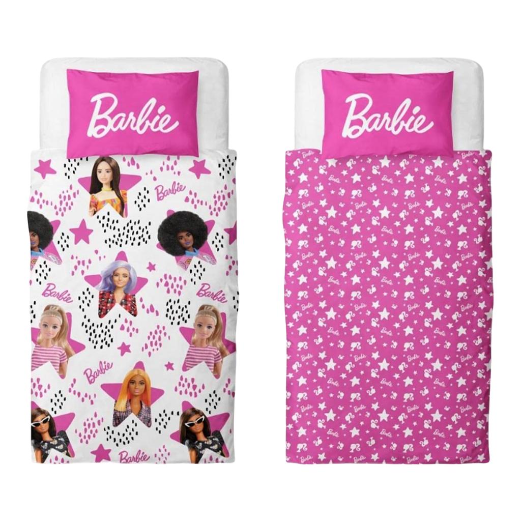Barbie Stars Reversible Duvet Set