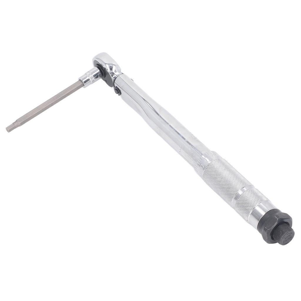 Ratchet Wrench 5‑25N M Adjustable Torsion Screwdriver 1 4in Right Angle Reversible Wrench Set Kit