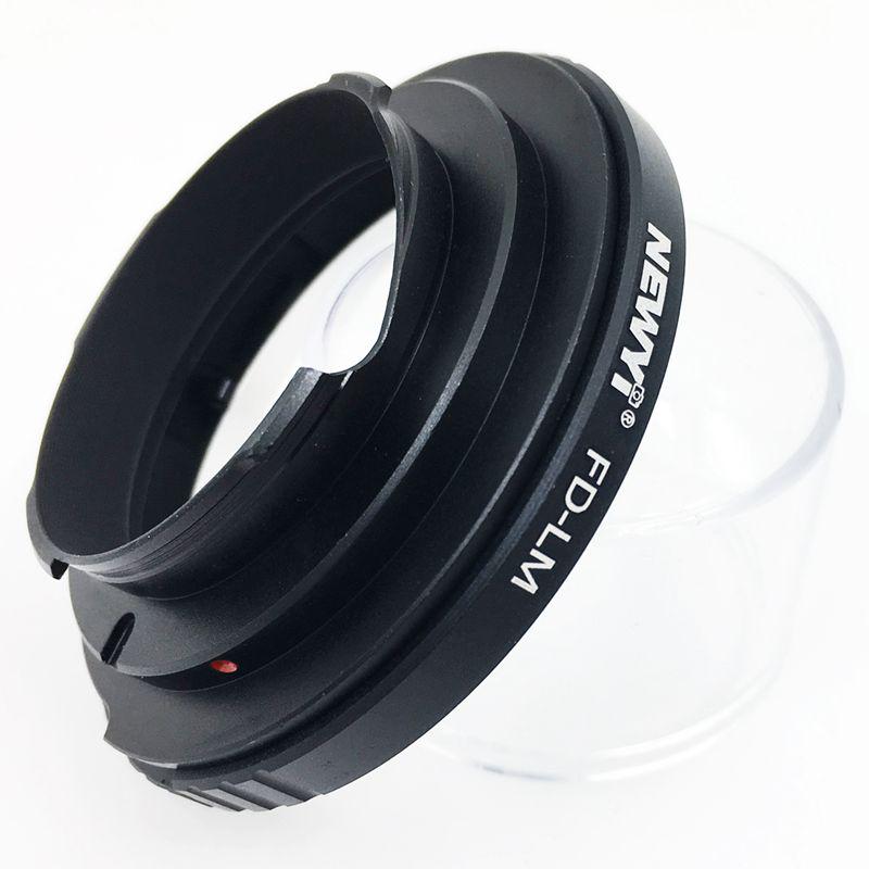 FD-LM Camera Lens Adapter Camera Lens Adapter Ring for Canon FD Monut Lens to for Leica M Camera in Plastic Compatible for Techart LM-EA7