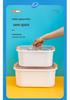 BNBS Portable Waterproof Beach Storage Box: Clear, Handheld Organizer for Outdoor Swimming Supplies