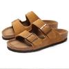 Thick-soled 2 Summer Outer Slippers Women's Matte Cork Boken Sandals Non-slip One-word Drag Tide