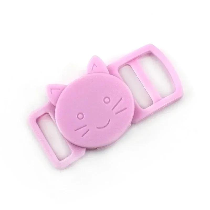 50/100/200Pcs Meetee 10mm Plastic Quick Side Release Buckle Adjustable Safety Clasp Cat Dog Collar Webbing Strap Hook Accessory