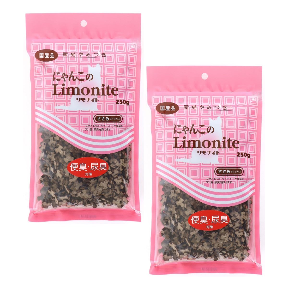 

Limonite Orient Shokai Chicken Breast Treats for Cats, 250g, Set of 2