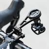 Langlebiger Fahrradcomputer-Halter aus Aluminiumlegierung, Fahrradhalterung, kompatibel mit Fahrrad-Gadgets, einfach zu installieren und leicht