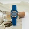 JYL Women's Watch Square Digital Student Casual Silicone Strap