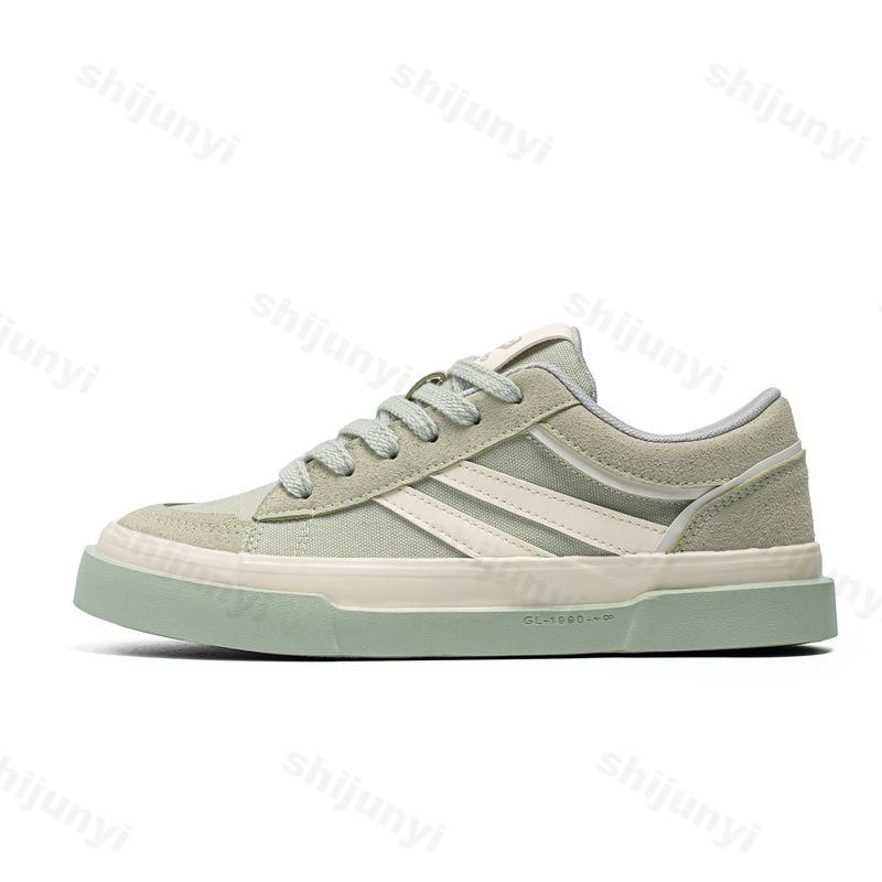 Fashion Retro Style Fashion Trend Thick Soled Casual Canvas Shoes for Men's 2025 Spring New Niche Versatile Comfortable Low Top Sneakers