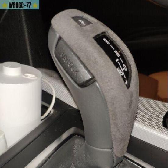 Black For BMW 2 3 4 F30 F33 F34 F36 F20 F22 F32 Gear Shift Knob Panel Cover Trim