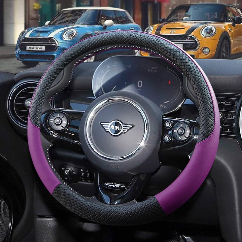 Accessories Suitable for BMW Mini Cooper Steering Wheel Cover Countrymen One Fun Non-slip Grips