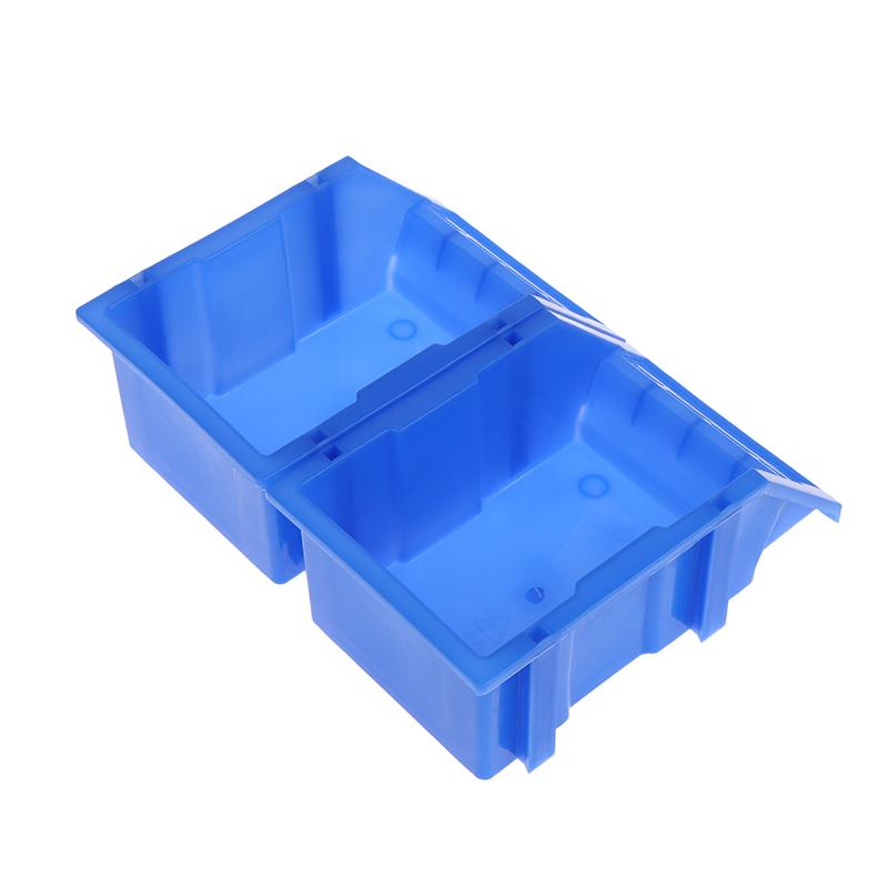 1/2/3Pcs Plastic Stackable Storage Bins Screw Storage Boxes Stackable Bin Parts Storage Organizer Garage Storage Bins