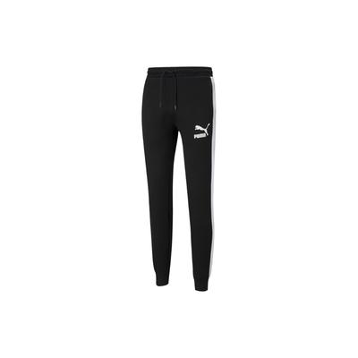 Iconic T7 Logo Colorblock Joggers Men Bottoms Black 531381-01