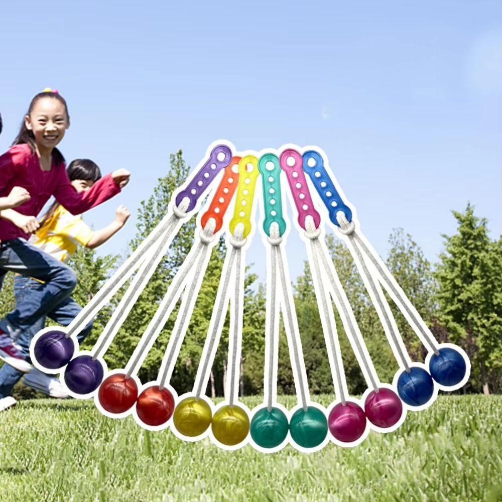 6Pcs Novelty Collision Ball Toy Random Color Children's Park Balls  Educational Toys