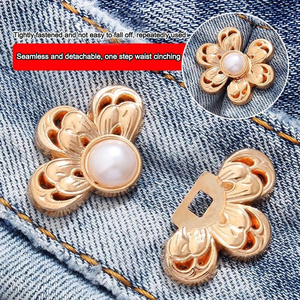 DIY Waist Tightening Pin Detachable Clip Adjustable Buckle New Pants Pin Pants Jeans