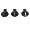 3PCS AC Heater Switch Control Knob 5011218AA Accurate Controlling Replacement for Jeep Wrangler TJ 1999 2006