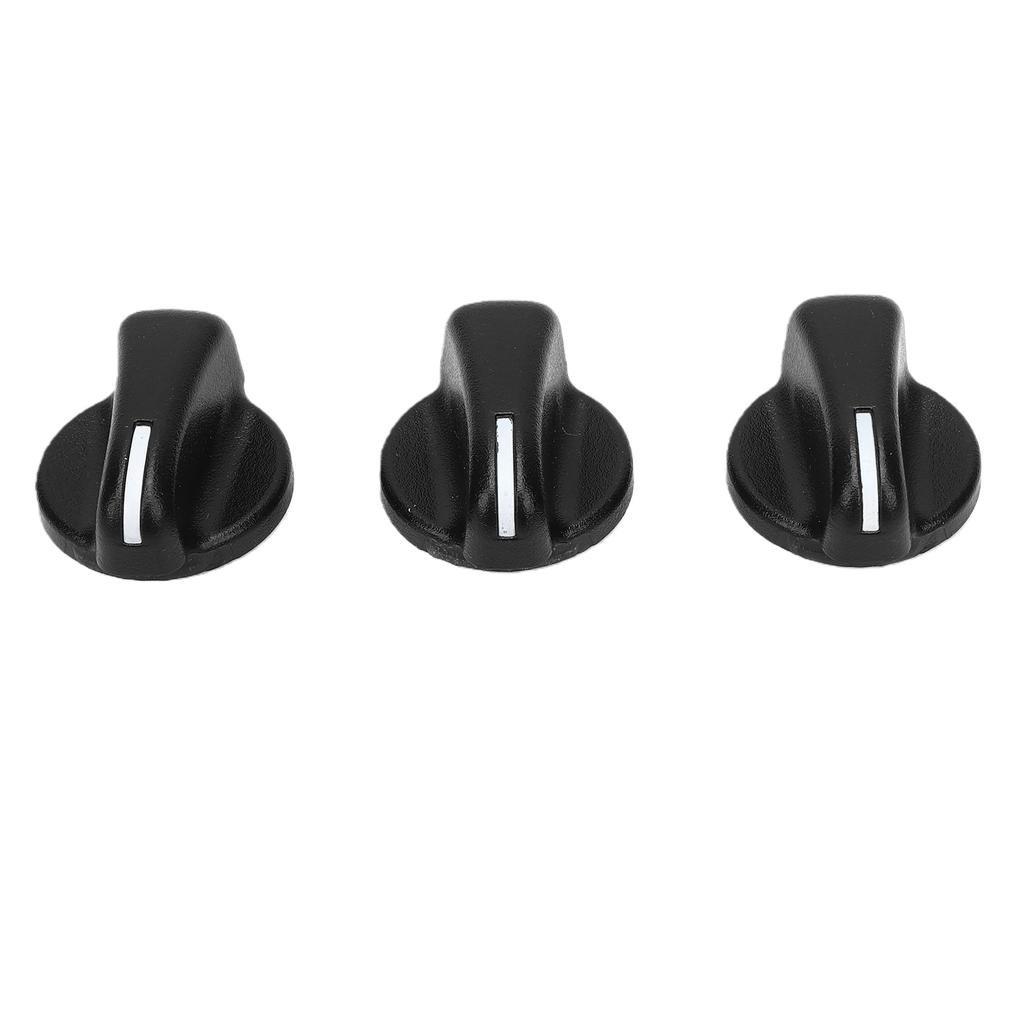 3PCS AC Heater Switch Control Knob 5011218AA Accurate Controlling Replacement for Jeep Wrangler TJ 1999 2006