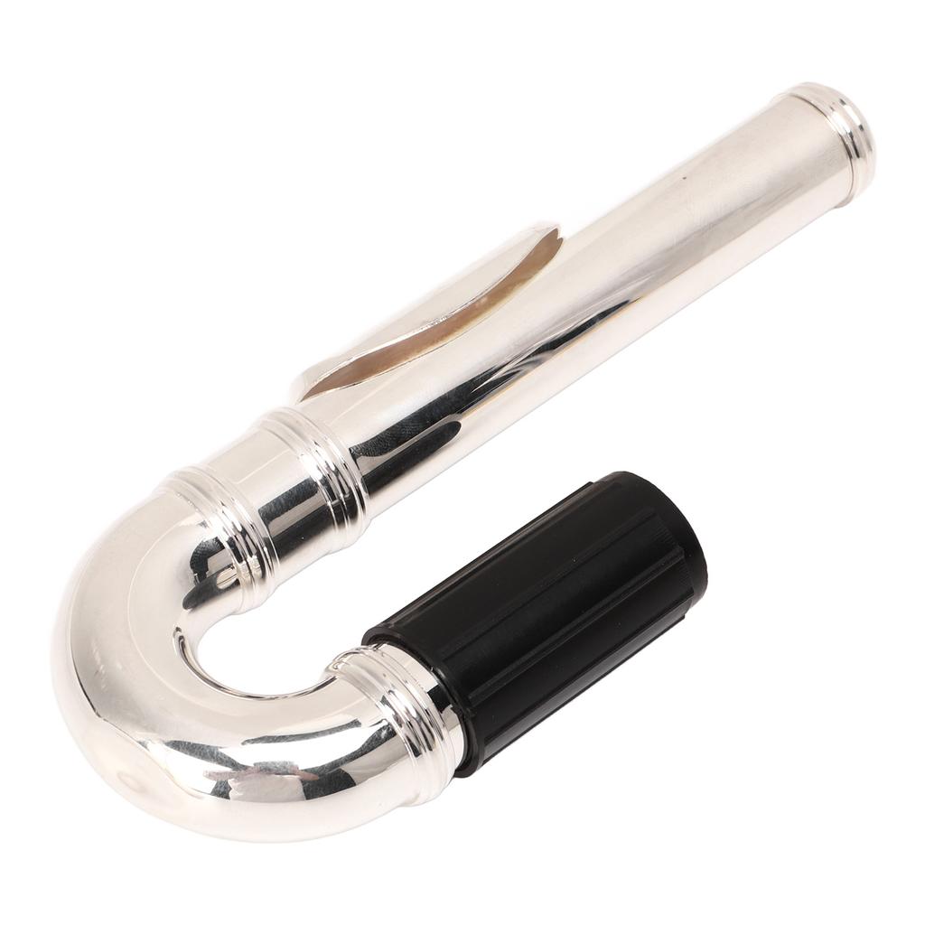 Flöte Gebogenes Kopfstück Mundstück Ersatz Metall Holzblasinstrument Zubehör für Kinder