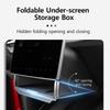 Under-Screen Storage Box For Tesla Model 3 Highland Hidden Fold Able Storage Box Car Storage Modification Parts Interior Design