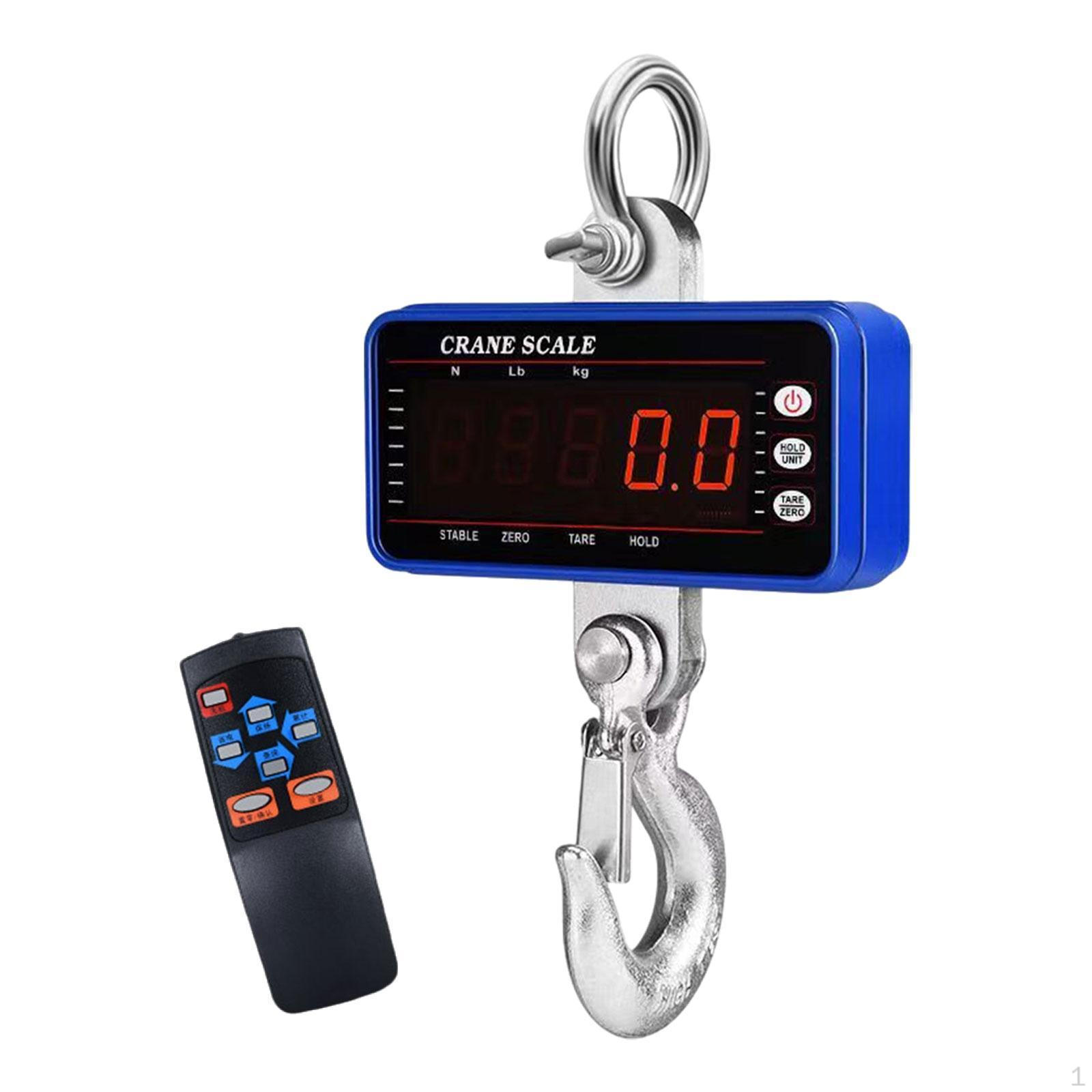 

1500 кг цифровые подвесные весы компактный кран с крюком светодиодная подсветка сверхмощный портативный для синий