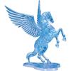 Pegaz (niebieski) Kryształowa Puzzle 3D 42 Elementy