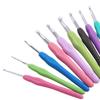 Weave Colorful Soft Rubber Grip 2.0-10.0mm Crochet Needles Knitting Needles  Mom's Gift