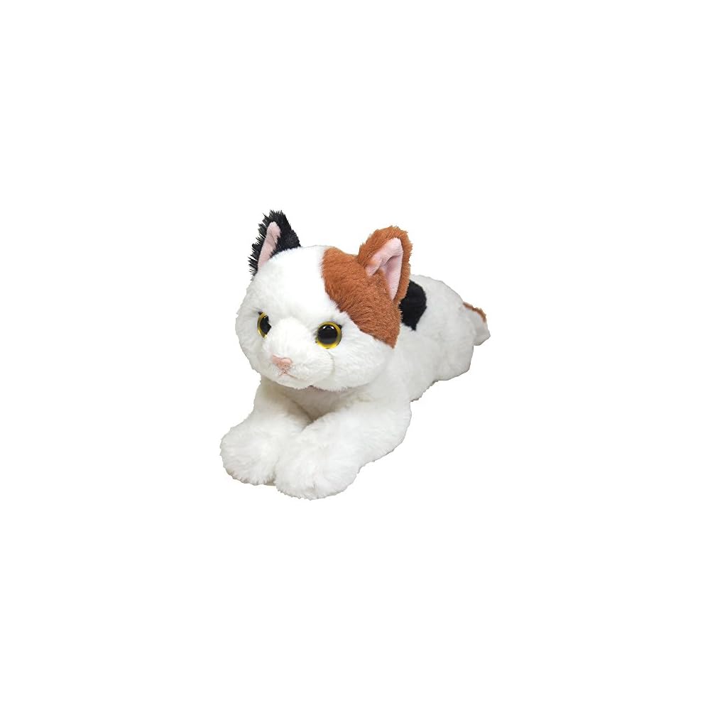 Sun Lemon Knee Cat Plush Toy Calico Small Size P2132