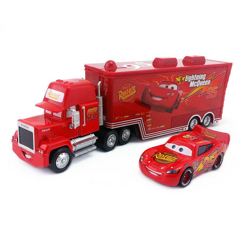 Pixar Cars Sechseckiges Schloss Zelt Kinder Spielzeug Set Mit Mack Lightning Mcqueen King Jackson Storm Rennwagen