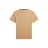 Polo Ralph Lauren Solid Casual Short Sleeve Crew Neck T-Shirt Men Tops Beige 710740727-072