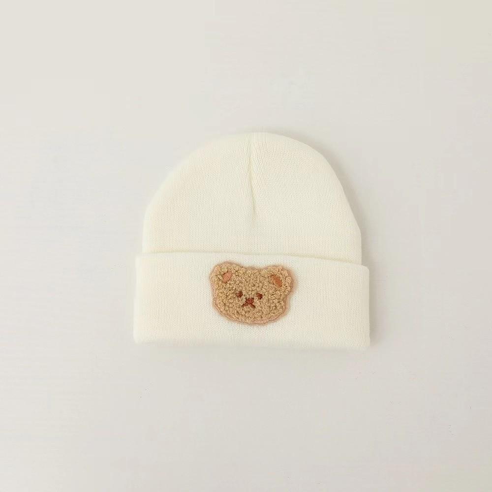 Ear Protection Newborn Baby Hat Soft Knitted Infant Toddler Hat Cute Winter Warm Cap  Boys Girls