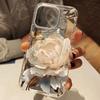 Elegant Peony Pattern Clear Phone Case For iPhone 11 12 13 14 15 16 17 Pro Max 17 Air 14 15 Plus XS X XR Silicone Soft Cover
