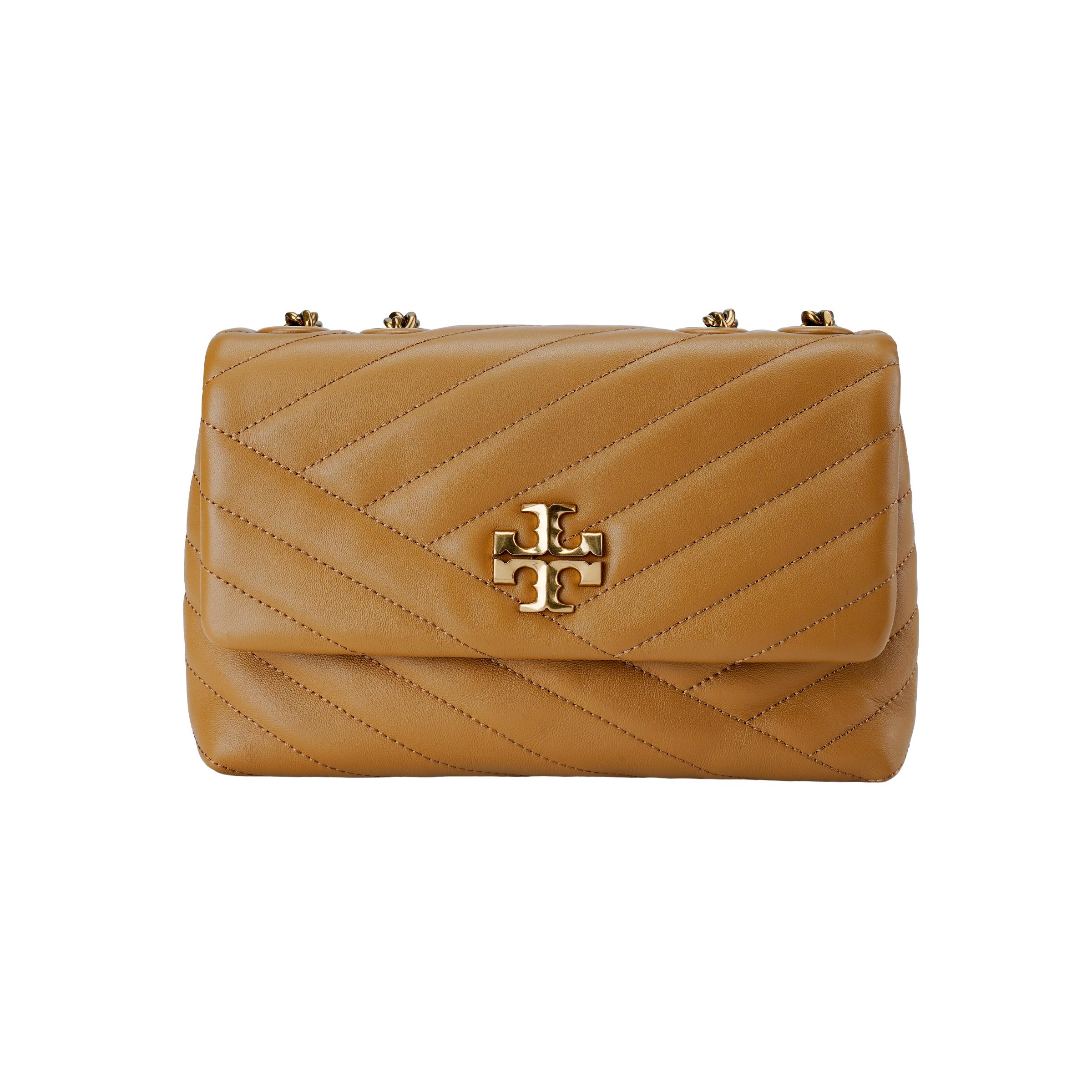 

Tory Burch Tb Kira Весна Літо Двостороння Сумка на Плече Шерон Стегана Шкіра Ланцюжок Сумка через Плече Маленька Жіноча сумка на плече 90452-243 Basic Set (Bag+Dust Bag)