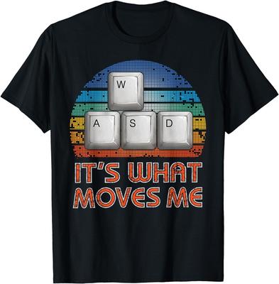 Vintage WASD PC Gamer Unisex T-shirt