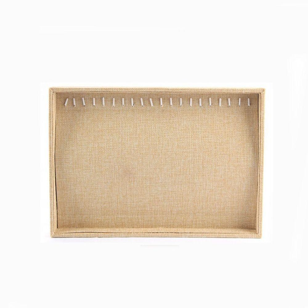 Large Capacity Jewelry Storage Box Necklaces Rings Earrings Plate  Jewelry Seller