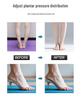 Sport Insole for Flat Feet: Corrects Arch Collapse, Bow Legs, Eversion, and Supports High Arches.