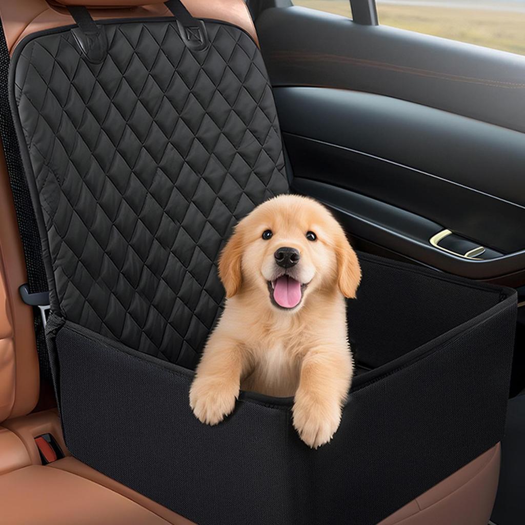 For Truck Dog Booster Car Seat Large Waterproof Carseat For Dogs Bed Protector Cover Carrier Booster For Truck Travel Cat Puppy