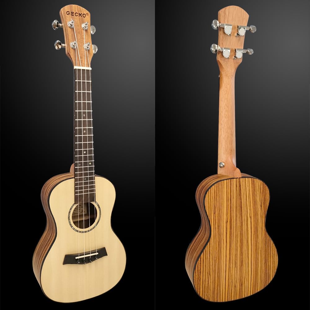 Ukulele Concert 23 Inches Okume Wood Set Convenient for Extra Case Introductory Set for Getting Started Right Ukulele Beginner Set Ukulele Beginner