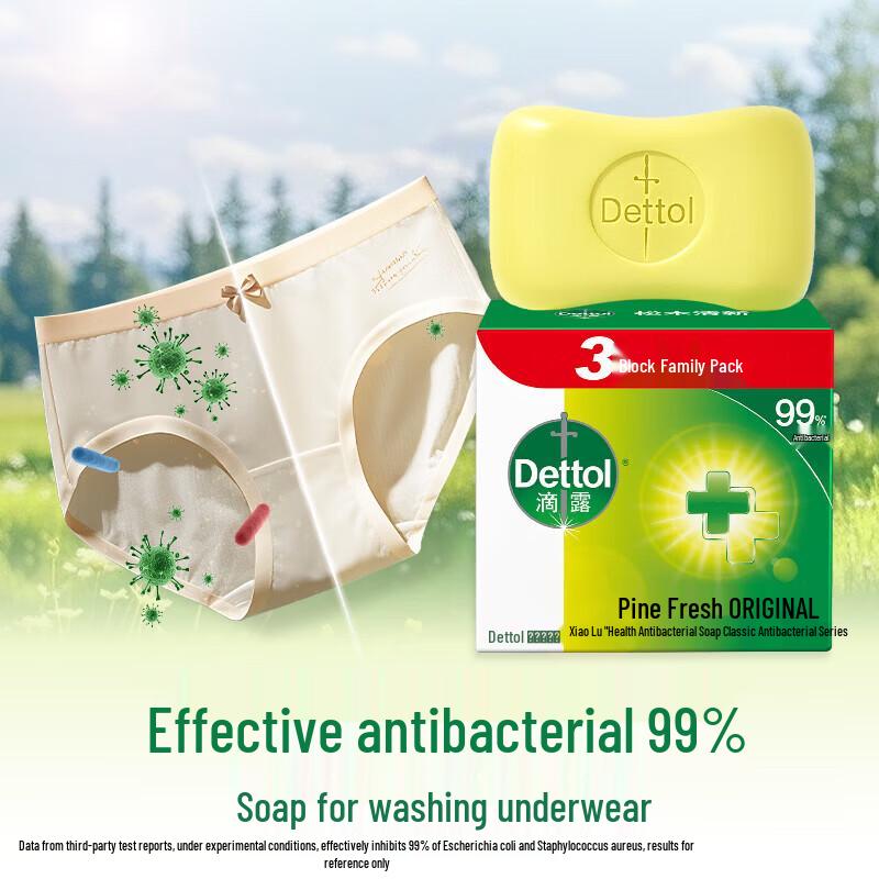 Dettol Pine Fresh Health Bar Soap Twin Pack